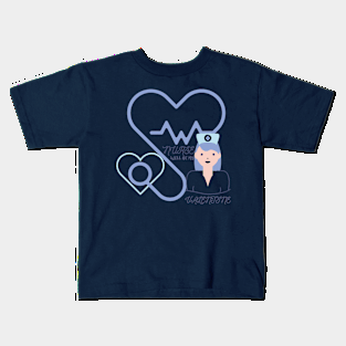 Nurse Will Be My Valentine Kids T-Shirt